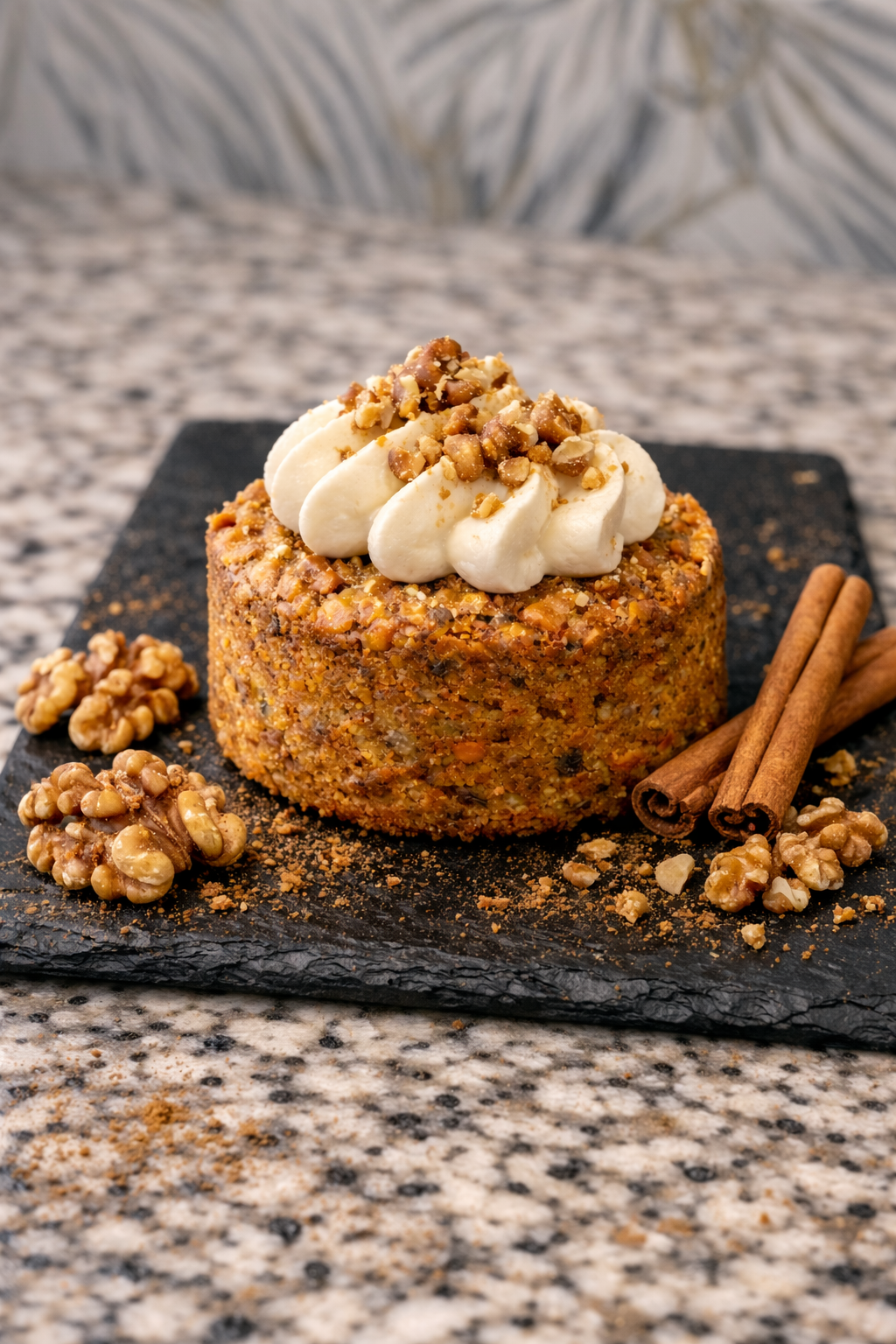 Carrot cake cheese topping